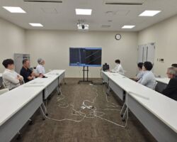 中部電気保安協会の理事、部長及びIBM向けにゼンリンDBの説明 担当の努力で前期、今期に及ぶ大規模開発案件をいただいている。