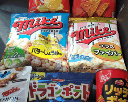 帰りにお菓子の詰め合わせをいただきました!@カルビーロジスティクス