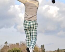 久しぶりに桑園室長とゴルフ