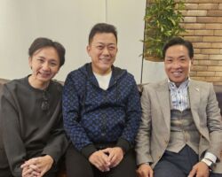 情報交換と企業紹介をお願いするため、福岡運輸業・不動産業協会の幹部と博多にて会食。