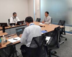 ISMS更新審査
事務局の対応、各本部の日頃の努力もあり、良い評価をいただけそうです。