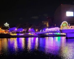 北九州小倉リバウォークのイルミネーションです。