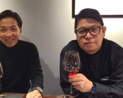 オプトの金澤さんと。事業部の頑張りで協業も徐々に加速しており、とても有難いです。
※会食中は十分な距離を保ち、撮影時のみマスクを外しています。