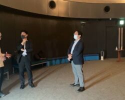 田代本部長、中西部長が関係各所と調整してくれたので、北九州環境ミュージアムやテクノセンターでXRのデモ体験ができるようになりました!