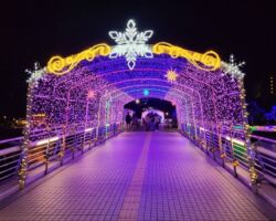 北九州小倉リバウォークのイルミネーションです。