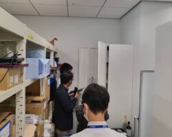 ISMS更新審査
事務局の対応、各本部の日頃の努力もあり、良い評価をいただけそうです。