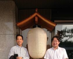 石川県庁出張時の写真