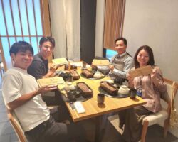 デフサッカー原口さん・岡田さんのW杯慰労会