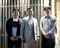 たまたま出勤してた福岡メンバーと食事会?
日頃、頑張っているから慰労できて良かった。