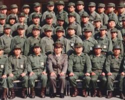 ゼンリン入社時(22歳)の自衛隊研修