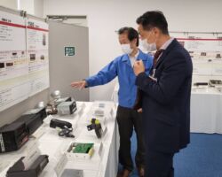 株式会社デンソーテン訪問⑧ドラレコ連携で協業が促進されています。